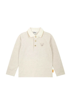 Steiff Koszulka polo w kolorze kremowym rozmiar: 110