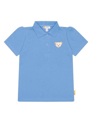 Steiff Koszulka polo w kolorze niebieskim rozmiar: 110