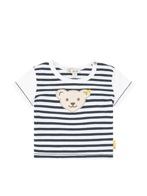 Steiff Koszulka w kolorze białym rozmiar: 74