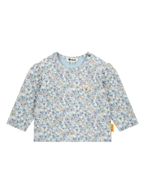 Steiff Koszulka w kolorze błękitno-beżowym rozmiar: 92