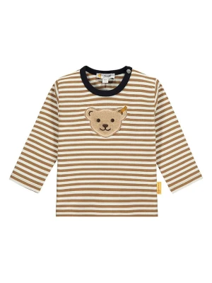 Steiff Koszulka w kolorze jasnobrązowym rozmiar: 86