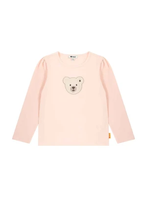 Steiff Koszulka w kolorze jasnoróżowym rozmiar: 128