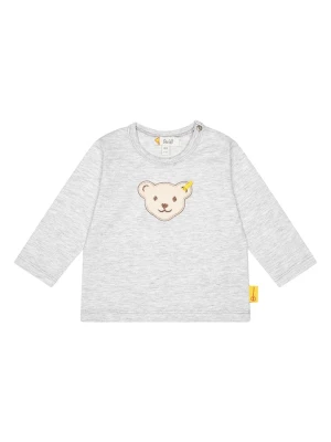 Steiff Koszulka w kolorze jasnoszarym rozmiar: 86