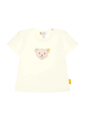 Steiff Koszulka w kolorze kremowym rozmiar: 80
