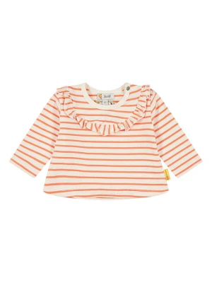 Steiff Koszulka w kolorze pomarańczowo-kremowym rozmiar: 80