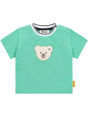 Steiff Koszulka w kolorze zielonym rozmiar: 74