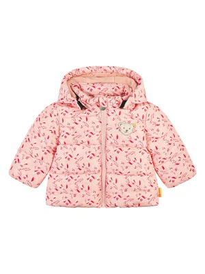 Steiff Kurtka zimowa w kolorze jasnoróżowym rozmiar: 80