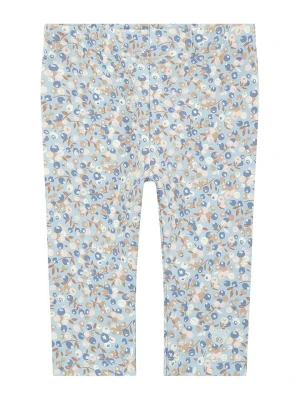 Steiff Legginsy w kolorze błękitno-beżowym rozmiar: 62