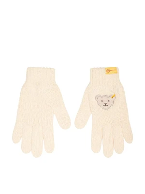 Steiff Rękawiczki w kolorze kremowym rozmiar: 98-116