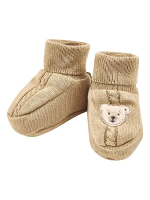 Steiff Skarpety w kolorze beżowym rozmiar: 56-68