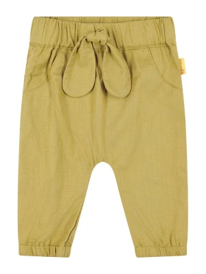 Steiff Spodnie dresowe w kolorze jasnobrązowym rozmiar: 74