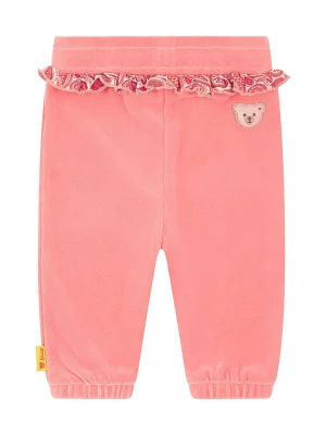 Steiff Spodnie dresowe w kolorze jasnoróżowym rozmiar: 62