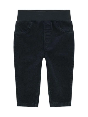 Steiff Spodnie sztruksowe w kolorze czarnym rozmiar: 86