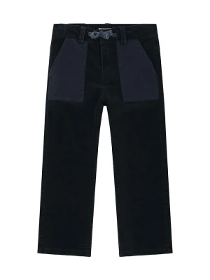 Steiff Spodnie sztruksowe w kolorze granatowym rozmiar: 98