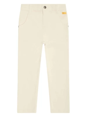 Steiff Spodnie sztruksowe w kolorze kremowym rozmiar: 116