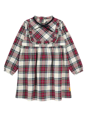 Steiff Sukienka w kolorze biało-zielono-czerwonym rozmiar: 122