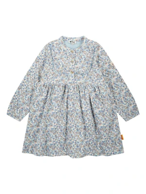 Steiff Sukienka w kolorze błękitno-beżowym rozmiar: 116