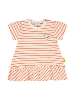 Steiff Sukienka w kolorze pomarańczowo-beżowym rozmiar: 86