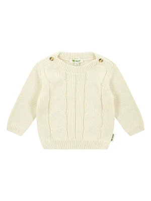 Steiff Sweter w kolorze kremowym rozmiar: 80