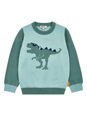 Steiff Sweter w kolorze zielonym rozmiar: 122