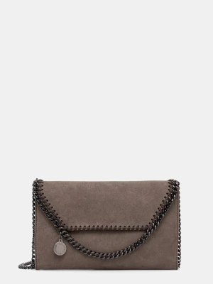 Stella McCartney FALABELLA torebka crossbody damska z imitacji zamszu