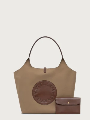 Stella McCartney LOGO REVESIBLE torebka shopper damska
