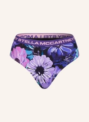 Stella Mccartney Swimwear Dół Od Bikini Z Wysokim Stanem lila