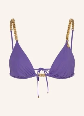 Stella Mccartney Swimwear Góra Od Bikini Trójkątnego lila