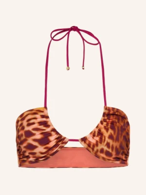 Stella Mccartney Swimwear Góra Od Bikini Trójkątnego rosa