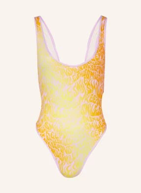 Stella Mccartney Swimwear Strój Kąpielowy Smile orange