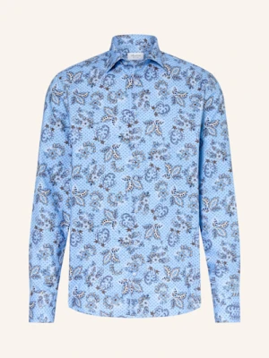 Stenströms Koszula Fitted Body Fit blau