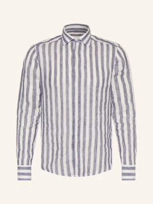 Stenströms Koszula Lniana O Kroju Slimline blau