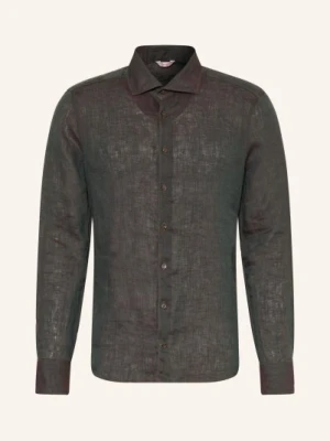 Stenströms Koszula Lniana O Kroju Slimline gruen