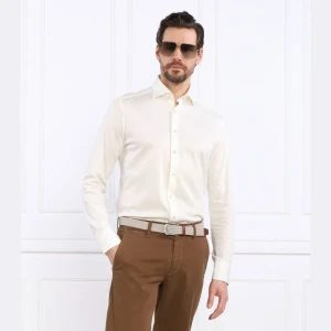 Stenströms Koszula | Slim Fit | z dodatkiem lnu