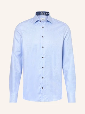 Stenströms Koszula Slimline Fit blau