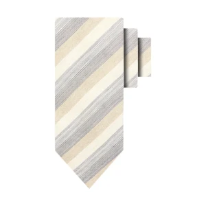 Stenströms Lniany krawat | z dodatkiem jedwabiu