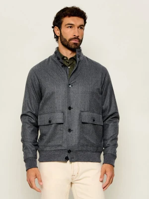 Stenströms Wełniana kurtka bomber | Regular Fit szary