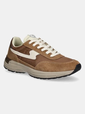 Stepney Workers Club sneakersy Osier S-Strike Suede Mix męskie kolor brązowy YP04205