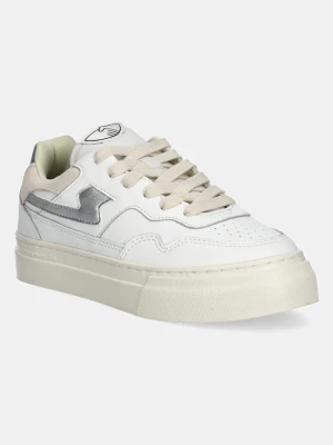Stepney Workers Club sneakersy skórzane Pearl S-Strike biały