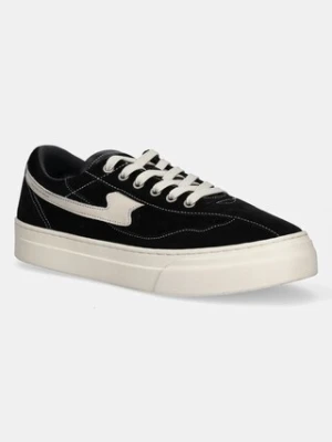Stepney Workers Club sneakersy zamszowe Omni Dellow S-Strike Silk Suede kolor czarny OM03015