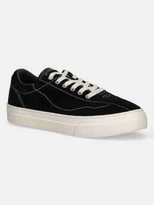 Stepney Workers Club tenisówki zamszowe Omni Dellow Silk Suede czarny