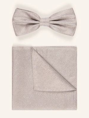 Sterlington Zestaw: Mucha I Poszetka beige
