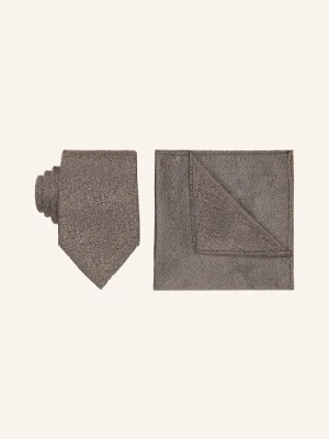 Sterlington Zestaw: Poszetka I Krawat beige