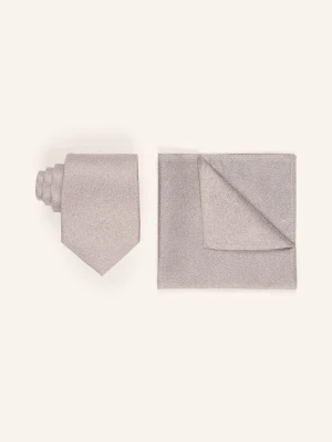 Sterlington Zestaw: Poszetka I Krawat beige