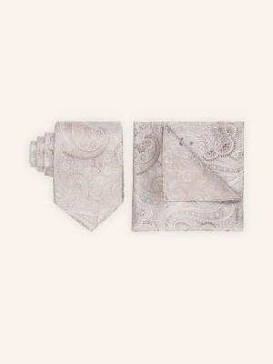 Sterlington Zestaw: Poszetka I Krawat beige