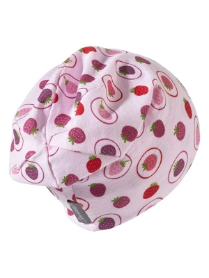 Sterntaler Czapka beanie "Strawberry " w kolorze jasnoróżowym rozmiar: 47 cm