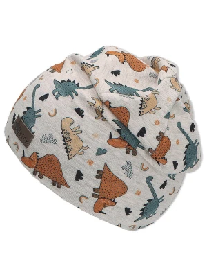 Sterntaler Czapka "Dino" w kolorze niebiesko-brązowo-jasnoszarym rozmiar: 49 cm