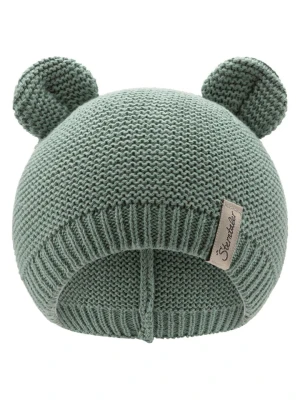 Sterntaler Czapka dzianinowa w kolorze zielonym rozmiar: 41 cm
