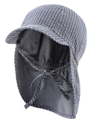 Sterntaler Czapka "Streifen" w kolorze granatowym z daszkiem rozmiar: 55 cm