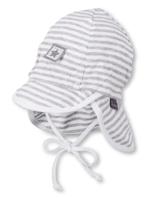 Sterntaler Czapka w kolorze szaro-białym rozmiar: 45 cm